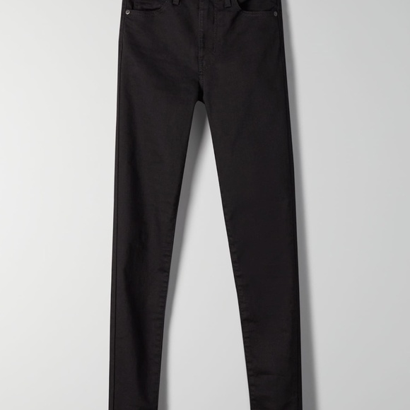 Levi's Mile High skinny jeans 28W x 30L black - Picture 8 of 8